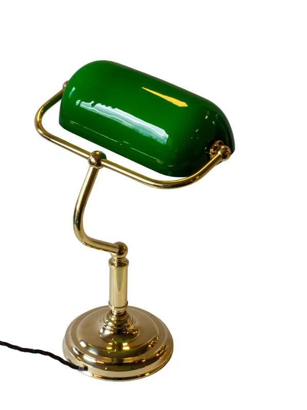 Bordslampa - Bankirlampa
