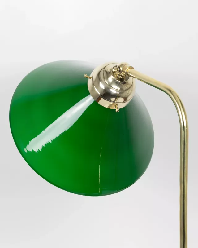 Bordslampa 1903 - Mässing med grön skärm