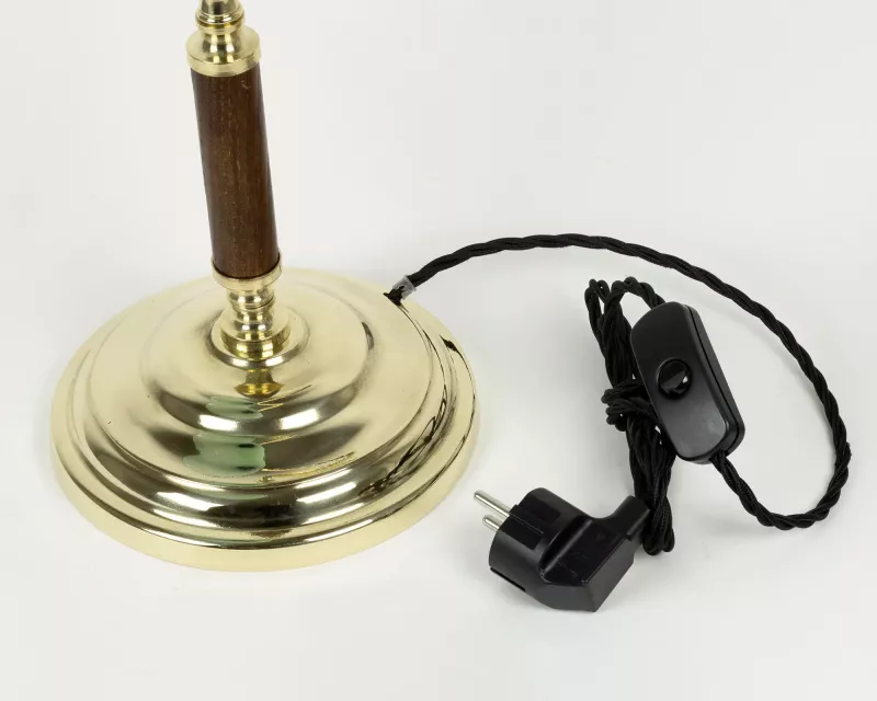 Bordslampa 1903 - Mässing med grön skärm