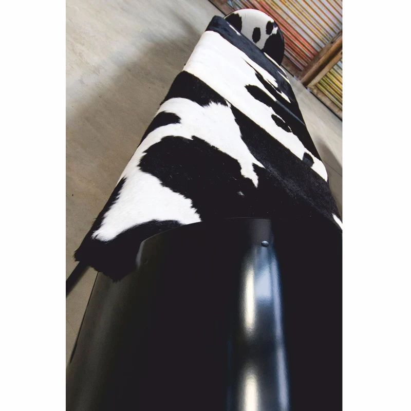 Casa Padrino Luxus Sitzbank in Torpedo Form 560 cm - Original Zusatztank Tornado Fighter deutsche Luftwaffe