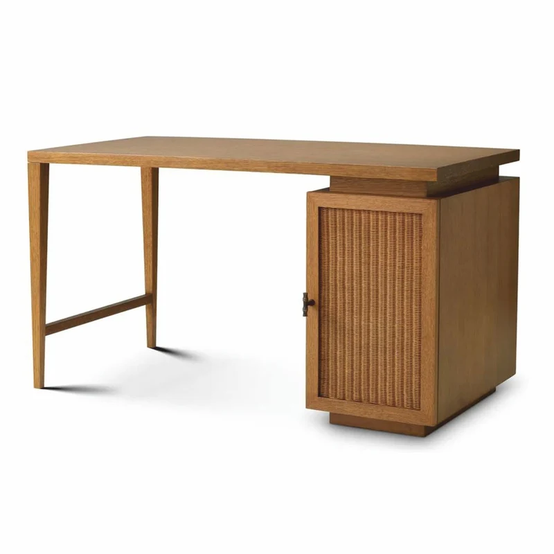 Casa Padrino Luxus Schreibtisch Braun / Bronze 140 cm - Büro Möbel