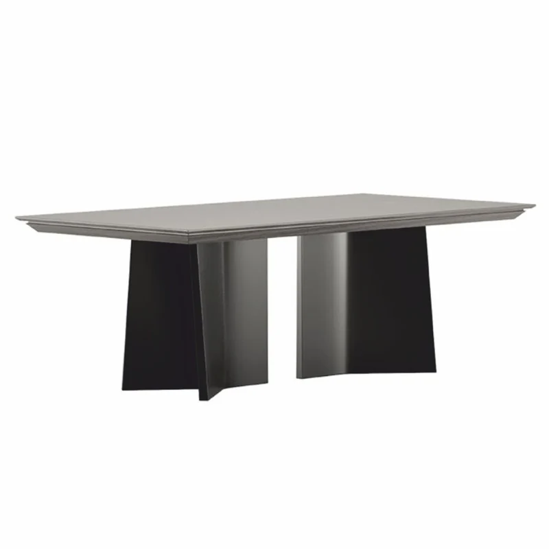 Casa Padrino Luxus Esstisch Dunkelbraun 220 cm - Hotel & Esszimmer Möbel