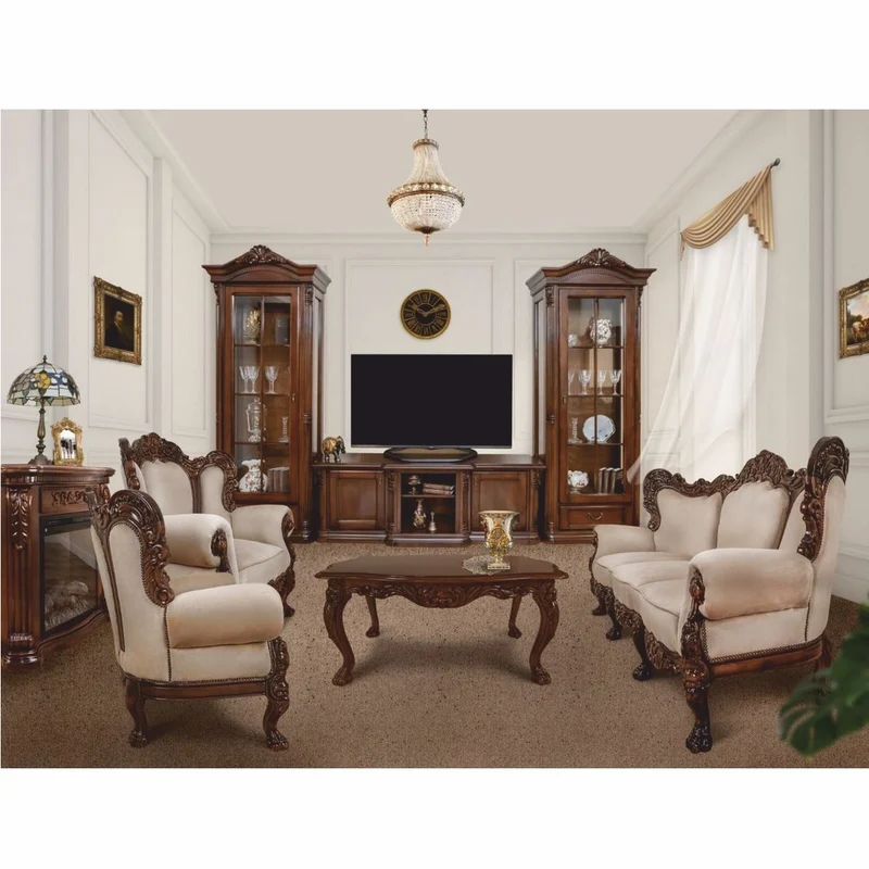 Casa Padrino Luxus Barock Samt Sessel Grau / Dunkelbraun - Barockstil Wohnzimmer Möbel