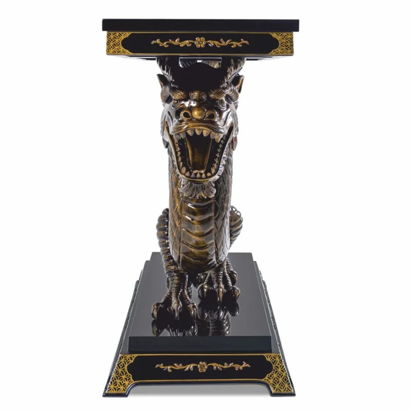 Casa Padrino Luxus Barock Konsole Drache 135 cm - Barock Möbel im chinesischen Stil