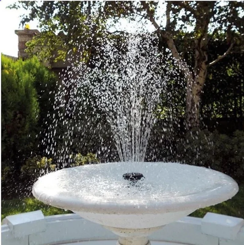 Casa Padrino Barock Garten Springbrunnen Weiß Ø 234 x H. 80 cm - Made in Italy