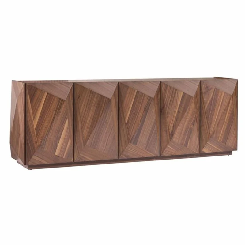 Casa Padrino Luxus Sideboard mit 5 Türen Braun 237 cm - Luxus Möbel
