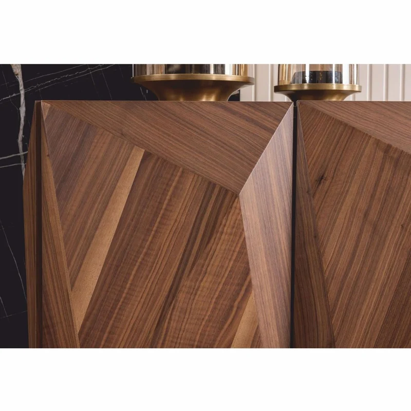 Casa Padrino Luxus Sideboard mit 5 Türen Braun 237 cm - Luxus Möbel