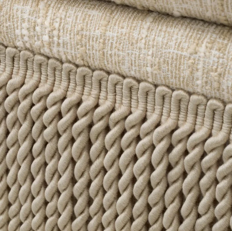 Casa Padrino Luxus Hocker Creme 53 x 53 x H. 47 cm - Wohnzimmer & Hotel Sitzhocker