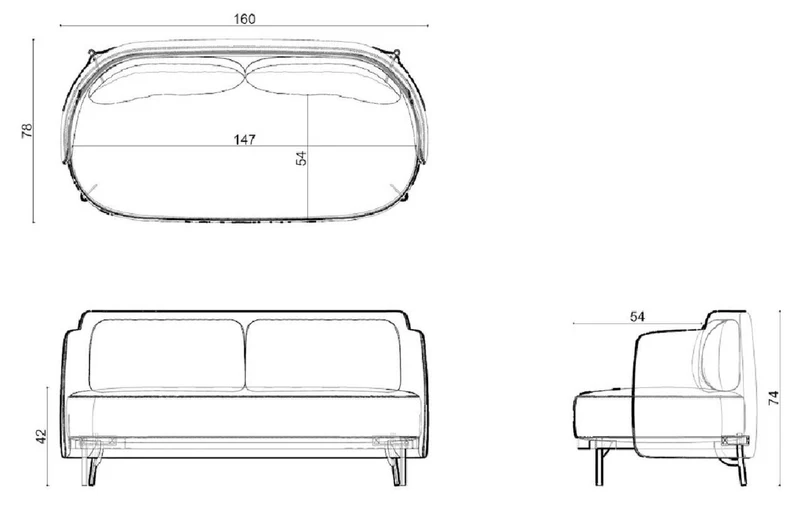 Casa Padrino Luxus 2er Sofa Grün / Bronze 160 cm - Wohnzimmer & Hotel Möbel