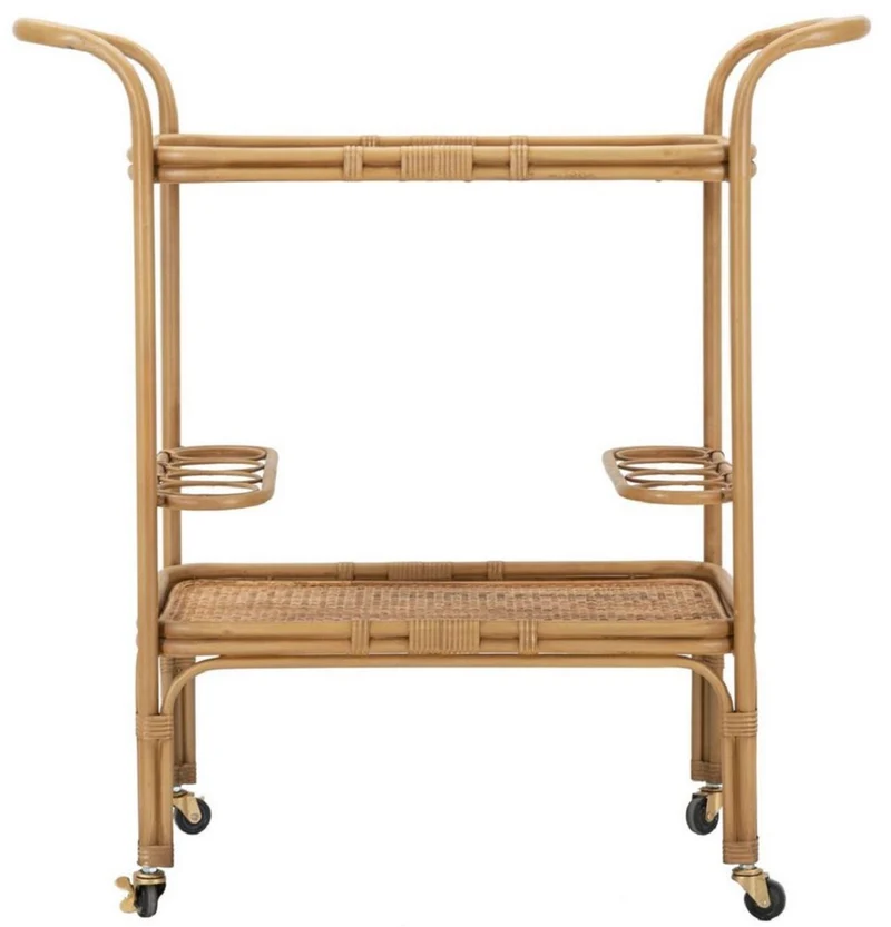 Casa Padrino Luxus Servierwagen Naturfarben - Hotel & Restaurant Accessoires