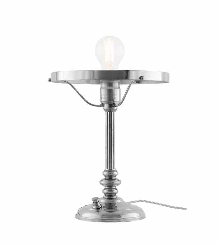 Karlfeldt (Nickel) - Lampfot utan skärm