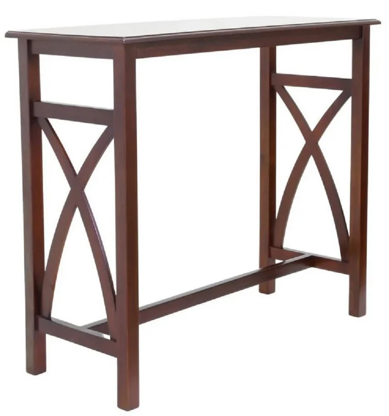 Casa Padrino Luxus Mahagoni Frühstückstisch Set Braun - Luxus Mahagoni Möbel