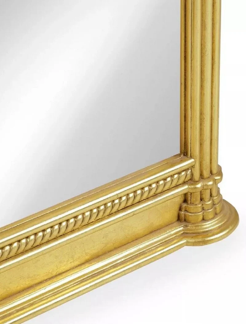 Casa Padrino Luxus Barock Spiegel Antik Gold H. 150 cm - Barockstil Möbel