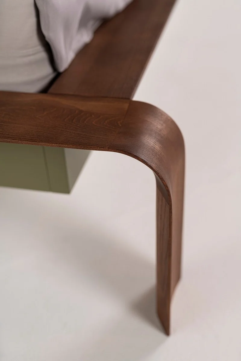 Casa Padrino Luxus Massivholz Doppelbett Dunkelbraun - Verschiedene Größen