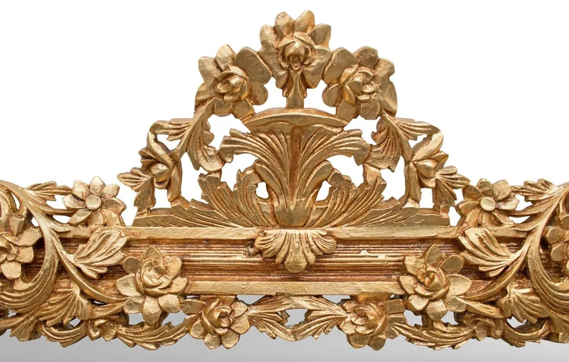 Casa Padrino Luxus Barock Spiegel Gold 122 x H. 224 cm - Barock Möbel