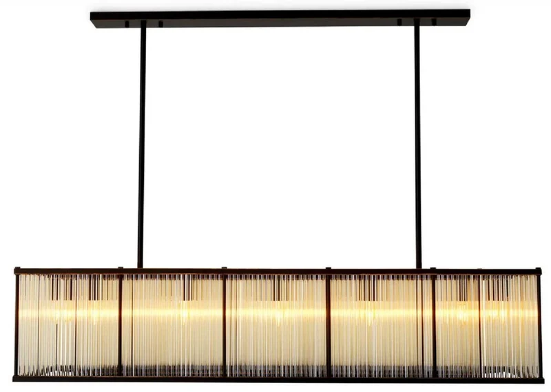 Casa Padrino Luxus Wohnzimmer Kronleuchter Bronze 140 cm