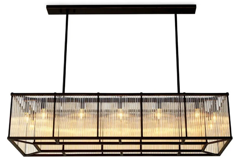 Casa Padrino Luxus Wohnzimmer Kronleuchter Bronze 140 cm