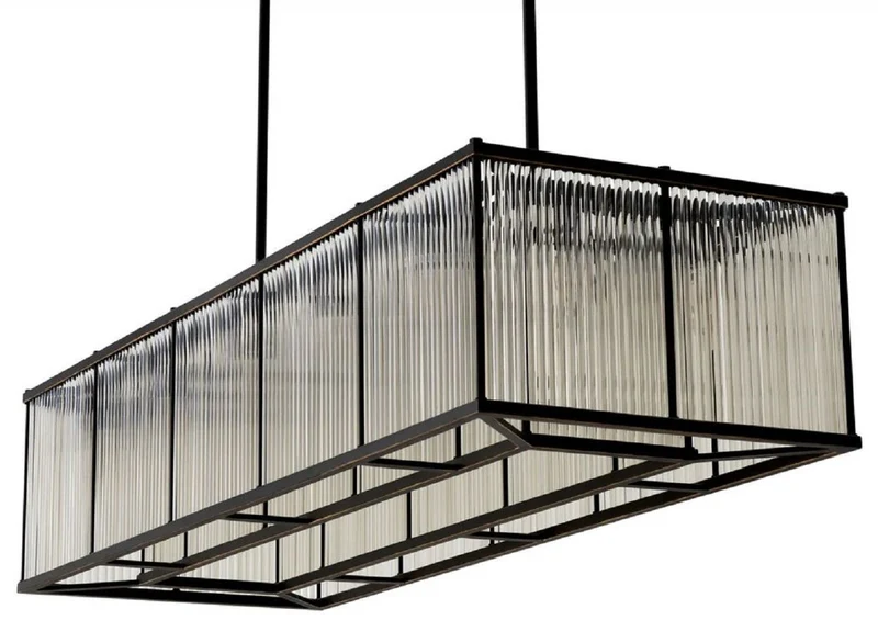 Casa Padrino Luxus Wohnzimmer Kronleuchter Bronze 140 cm