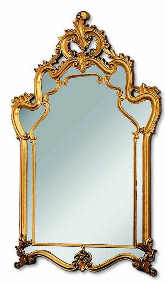 Casa Padrino Luxus Barock Spiegel Gold H. 165 cm - Made in Italy
