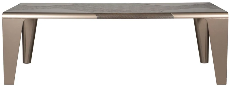 Casa Padrino Luxus Esstisch Dunkelbraun / Bronze 235 x 110 x H. 77 cm - Rechteckiger Esszimmertisch - Esszimmer Möbel - Hotel Möbel - Luxus Möbel - Luxus Qualität
