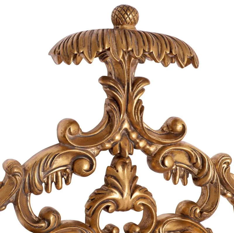 Casa Padrino Luxus Barock Spiegel Antik Gold - Prunkvoller Barockstil Wandspiegel mit antikem Spiegelglas - Luxus Möbel im Barockstil - Prunkvolle Barock Möbel - Edel & Prunkvoll