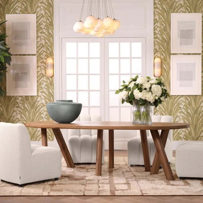 Casa Padrino Luxus Esstisch Braun 259 x 109 x H. 76,5 cm - Ovaler Küchentisch mit massiver Eichenholz Tischplatte - Esszimmer Möbel - Küchen Möbel - Luxus Möbel - Luxus Einrichtung