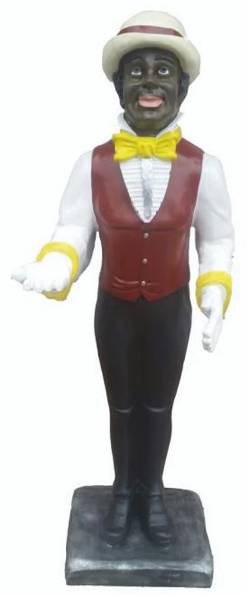 Casa Padrino Luxus XXL Deko Figur Buttler H. 95 cm