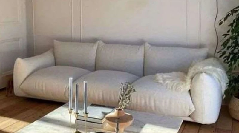 Casa Padrino Luxus Sofa Grau 255 x 96 x H. 70 cm - Wohnzimmer Sofa - Hotel Sofa - Wohnzimmer Möbel - Wohnzimmer Einrichtung - Hotel Möbel - Luxus Möbel - Luxus Einrichtung