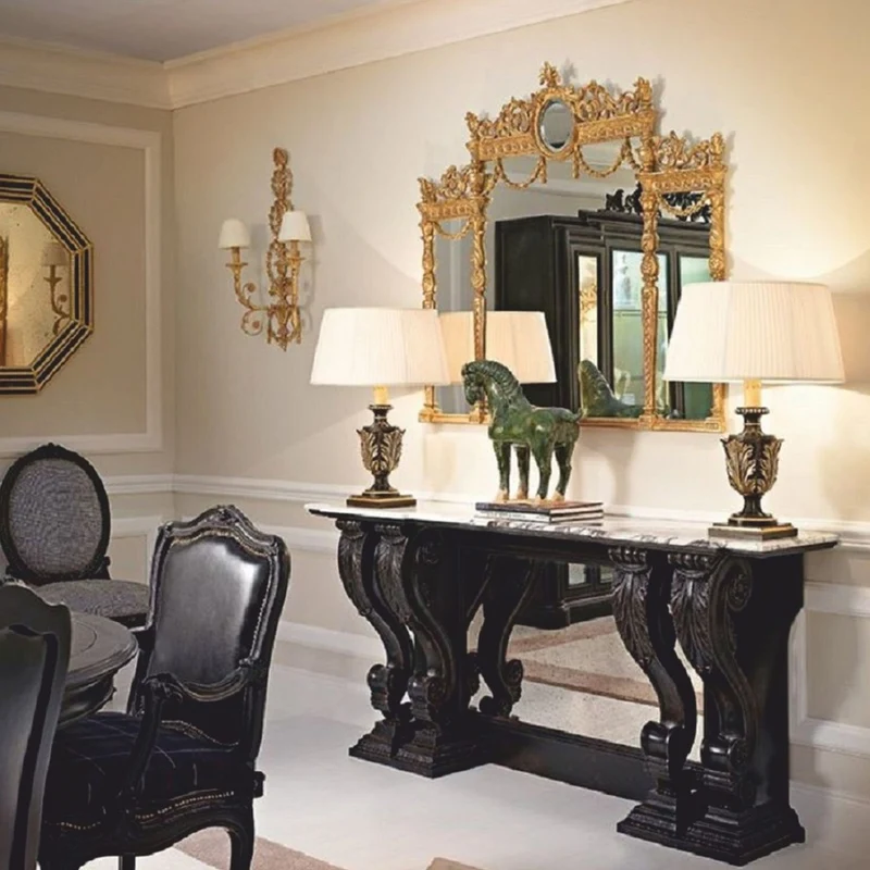 Casa Padrino Luxus Barock Spiegel Gold - Italienischer Barockstil Wandspiegel - Luxus Möbel im Barockstil - Prunkvolle Barock Möbel - Luxus Qualität - Made in Italy