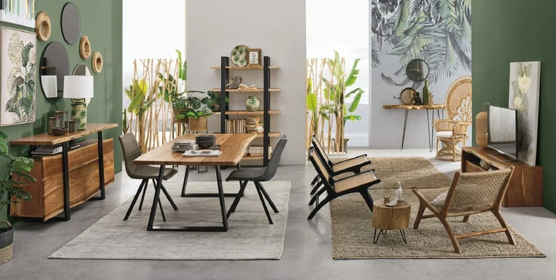 Casa Padrino Luxus Garten Sessel Naturfarben / Weiß 106 x 71 x H. 148 cm - Vintage Stil Rattan Sessel mit Sitzkissen - Vintage Stil Rattan Möbel - Garten & Terrassen Möbel