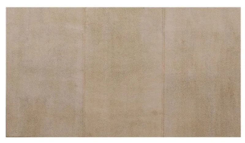 Casa Padrino Luxus Art Deco Schreibtisch mit 2 Schubladen Creme / Dunkelbraun 119 x 66 x H. 77 cm - Massivholz Bürotisch mit geprägtem Leder - Büro Möbel - Art Deco Möbel - Luxus Möbel