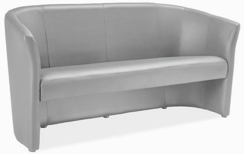 Casa Padrino Designer Kunstleder Sofa 160 x 60 x H. 76 cm - Verschiedene Farben - Wohnzimmer Sofa - Designer Wohnzimmer Möbel