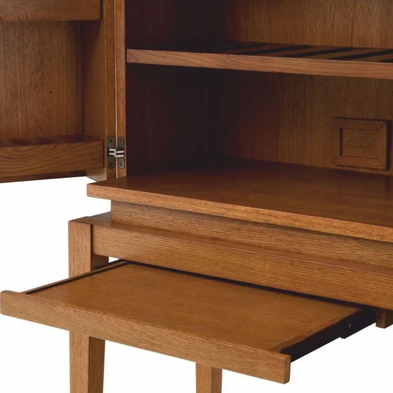 Casa Padrino Luxus Barschrank - Weinschrank mit 2 Türen Braun / Bronze H. 167,5 cm - Bar Möbel