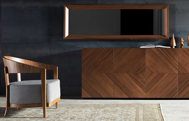 Casa Padrino Luxus Sessel Braun / Grau 70 x 63 x H. 70 cm - Wohnzimmer Sessel mit gebogener Rückenlehne - Hotel Sessel - Wohnzimmer Möbel - Luxus Möbel - Luxus Wohnzimmer Einrichtung