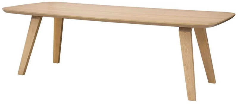 Casa Padrino Luxus Esstisch Naturfarben 245 x 109,5 x H. 77 cm - Rechteckiger Massivholz Küchentisch - Esszimmer Möbel - Küchen Möbel - Luxus Möbel - Luxus Einrichtung