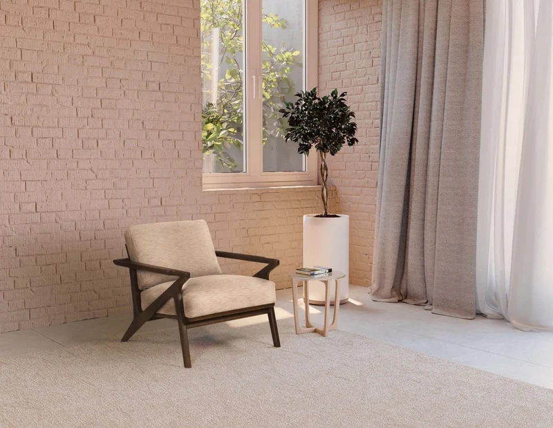 Casa Padrino Luxus Sessel Beige / Dunkelbraun 80 x 70 x H. 100 cm - Wohnzimmer Sessel - Hotel Sessel - Wohnzimmer Möbel - Hotel Möbel - Luxus Möbel - Luxus Wohnzimmer Einrichtung