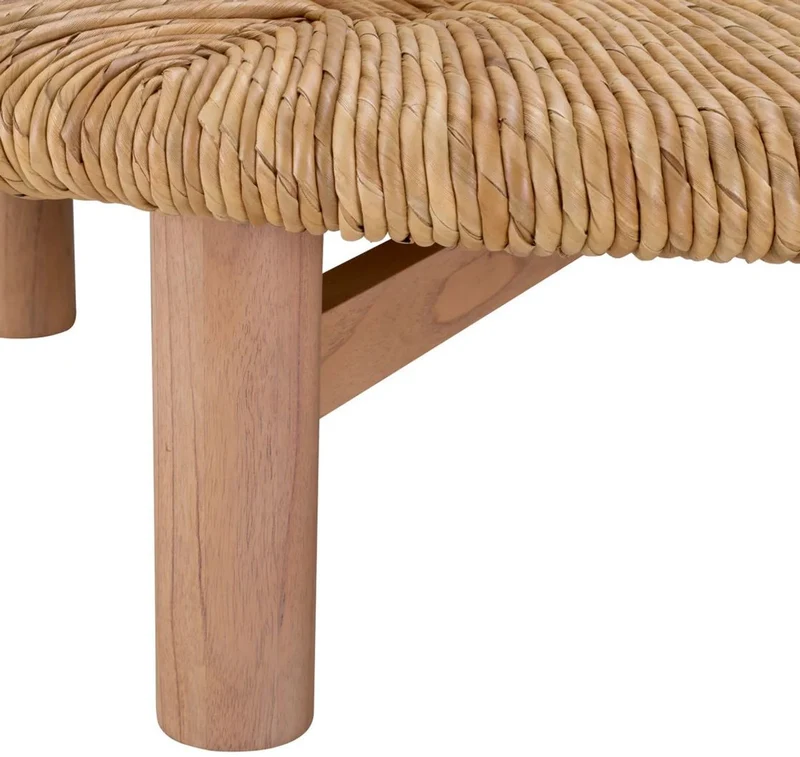 Casa Padrino Luxus Couchtisch Naturfarben Ø 100 x H. 30,5 cm - Runder Wohnzimmertisch - Wohnzimmer Möbel - Luxus Möbel - Luxus Einrichtung