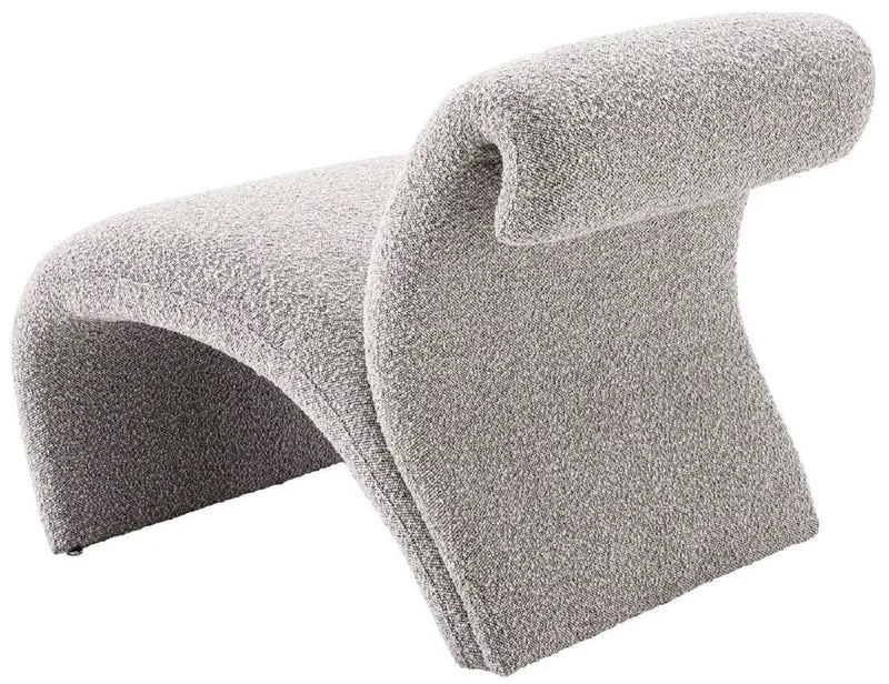 Casa Padrino Luxus Designer Sessel Grau 69 x 74 x H. 67 cm - Wohnzimmer Sessel - Hotel Sessel - Wohnzimmer Möbel - Luxus Möbel - Wohnzimmer Einrichtung - Luxus Einrichtung - Möbel Luxus