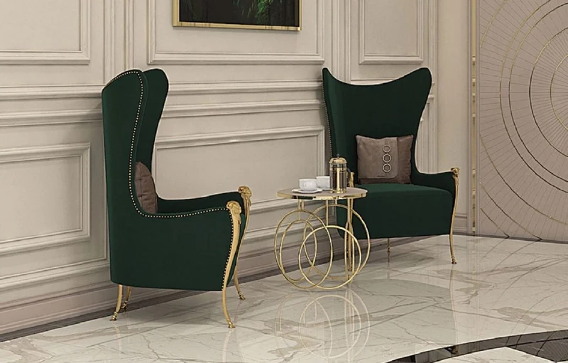 Casa Padrino Luxus Beistelltisch Gold / Creme - Designer Tisch mit Marmorplatte - Luxus Wohnzimmer & Hotel Möbel - Luxus Qualität