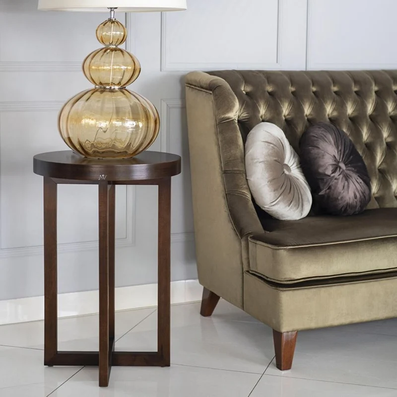 Casa Padrino Luxus Chesterfield 3er Sofa Grün / Braun 230 x 95 x H. 102 cm - Modernes Wohnzimmer Sofa - Luxus Chesterfield Wohnzimmer Möbel