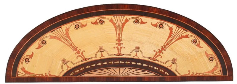 Casa Padrino Luxus Barock Konsole Naturfarben / Braun 100 cm - Handgefertigter Massivholz Konsolentisch mit Schublade - Luxus Wohnzimmer Möbel im Barockstil - Barock Möbel - Barock Einrichtung