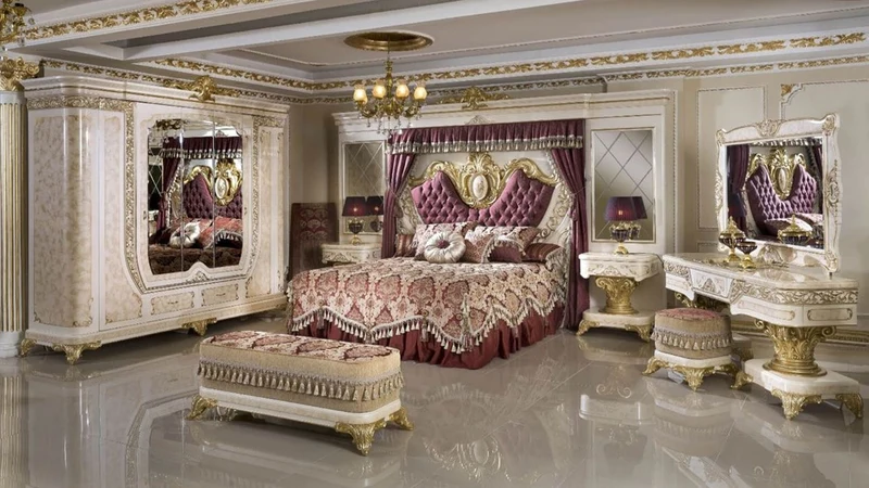 Casa Padrino Luxus Barock Nachtkommode Weiß / Beige / Gold - Handgefertigter Barock Nachttisch mit Schublade - Barock Schlafzimmer Möbel