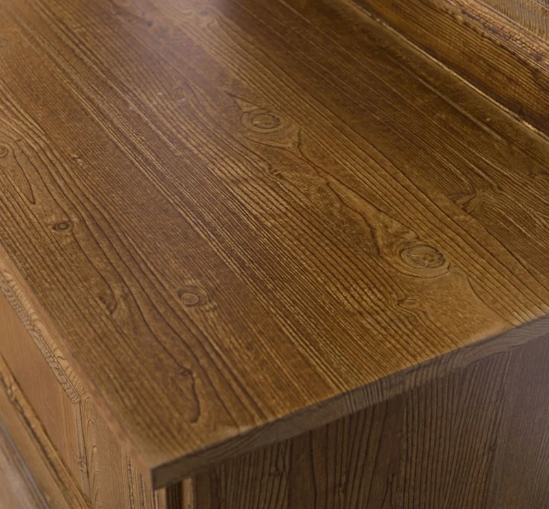Casa Padrino Landhausstil Garderobe Braun 180 x 41 x H. 210 cm - Massivholz Garderobenschrank - Landhausstil Garderoben Möbel