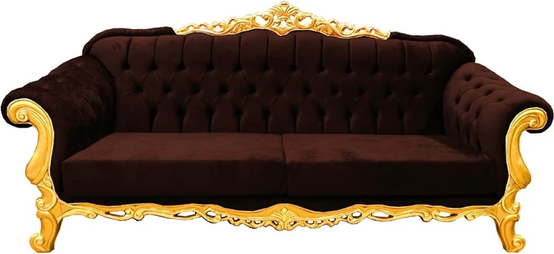 Casa Padrino Luxus Barock Sofa - Verschiedene Farben - Prunkvolles handgefertigtes Wohnzimmer Sofa - Barock Wohnzimmer Möbel