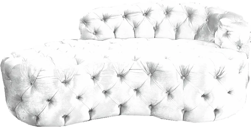 Casa Padrino Luxus Chesterfield Samt Chaiselongue - Verschieden Farben - Wohnzimmer Möbel - Chesterfield Möbel