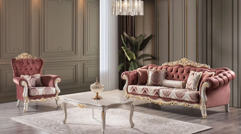 Casa Padrino Luxus Barock Couchtisch Weiß / Gold - Handgefertigter Massivholz Wohnzimmertisch im Barockstil - Edle Wohnzimmer Möbel im Barockstil