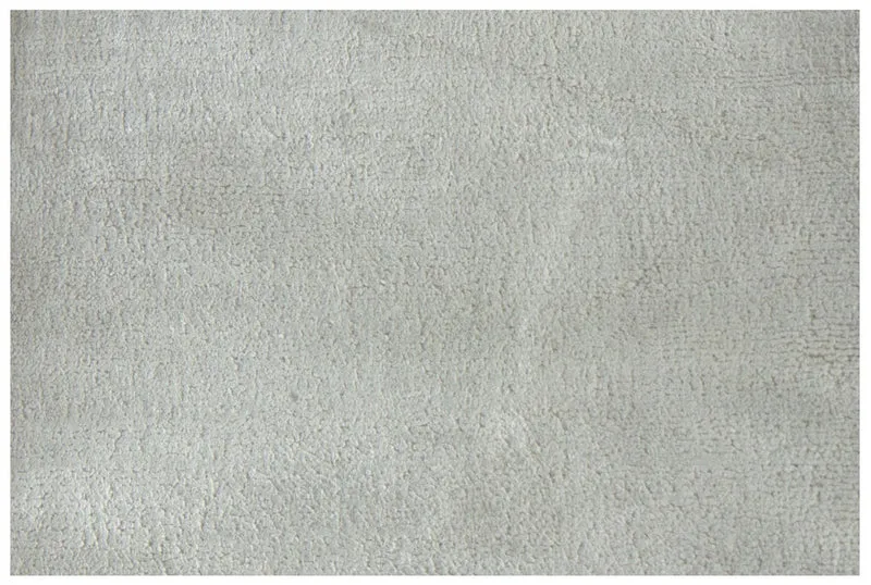 Casa Padrino Luxus Wohnzimmer Teppich Silber-Beige 300 x 400 cm - Rechteckiger Viskose Teppich - Luxus Qualität - Wohnzimmer Deko Accessoires