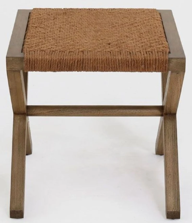 Casa Padrino Luxus Beistelltisch Braun 50 x 50 x H. 50 cm - Massivholz Tisch - Wohnzimmer Möbel - Luxus Qualität