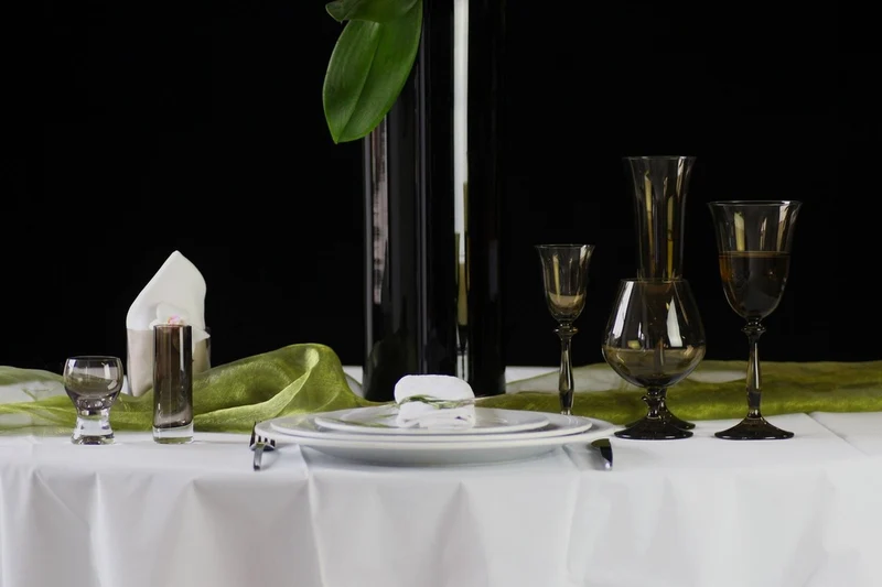 Casa Padrino Luxus Barock Weißweinglas 6er Set Bernsteinfarben Ø 8,5 x H. 21 cm - Handgefertigte Weingläser - Hotel & Restaurant Accessoires - Luxus Qualität
