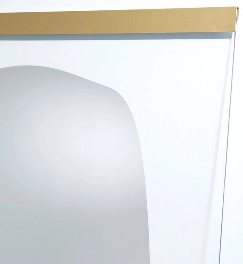 Casa Padrino Designer Spiegel Gold 71 x H. 178 cm - Eleganter Wandspiegel - Luxus Kollektion